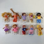 Vintage 1984 Cabbage Patch Kids Mini Figures x10 Original Dolls Job Lot 1b