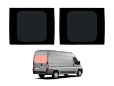 Citroen Relay (2006- ) Rear Pair Barn Door Dark Tint Privacy Windows Glass