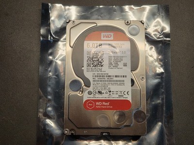 Western Digital Red  WD60EFRX-68L0BN1 64MB Cache 6TB Internal SATA HDD