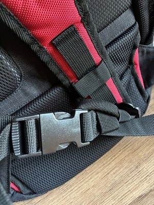 Vintage GAP Sling Cross Body Backpack Red Early 2000's Y2K