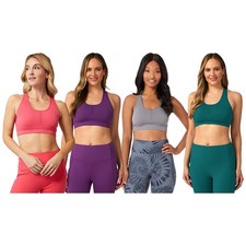 32 Degrees Cool Women's Fitted Seamless Racerback Sports Bra