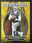 2024 Panini Totally Certified Football Mirror Platinum Gold Dak Prescott #12