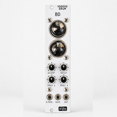 Orpho Voodoo Drum BD Eurorack Modular Tube Kick Bass Drum 6SH1P Analog Synth