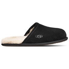 UGG Scuff Logo Black 1101111-BLK Men Size 8-13 New Comfort Warm Suede