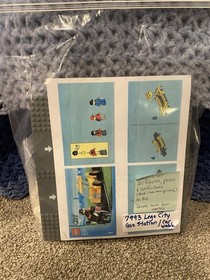 Lego City LE Service Station Set 7993 - All Original Parts - See Description