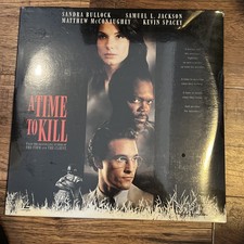 A Time To Kill Laserdisc NTSC - SAMUEL JACKSON - SANDRA BULLOCK - KEVIN SPACEY