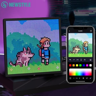 Programmable LED Pixel Display | 32x32 RGB Panel w/ Bluetooth App  