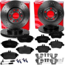 brembo BREMSSCHEIBEN + BELÄGE VORNE HINTEN passend für W176 W246 C117 X117 X156 brembo BREMSSCHEIBEN + BELÄGE VORNE HINTEN passend für W176 W246 C117 X117 X156