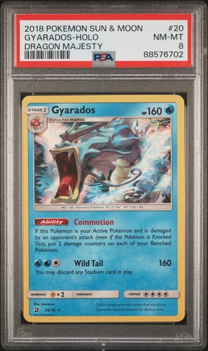 Gyarados graded PSA 8 for sale on eBay