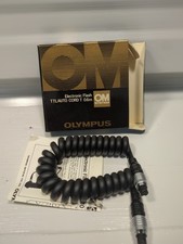 Olympus OM System Electronic Flash TTL Auto Cord T 0.6m New Old Stock