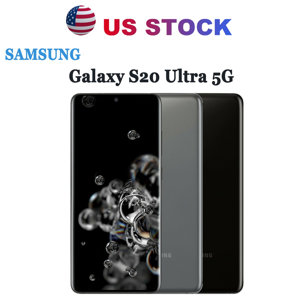 NEW Samsung Galaxy S20 Ultra 5G G988U 128GB Fully Unlocked - ALL