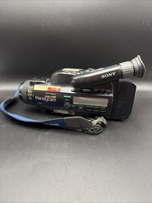 Sony Handycam CCD-FX710 Hi8 Camcorder 10x Optical Zoom LCD Auto Focus Black