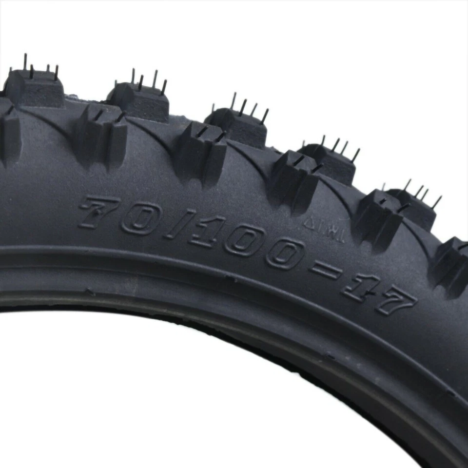 Combo de neumáticos y tubos para motocross CR80 CR85 YZ85 KX85 RM85 2,50-17 70/100-17 90/100-14 Foto 3 de 4