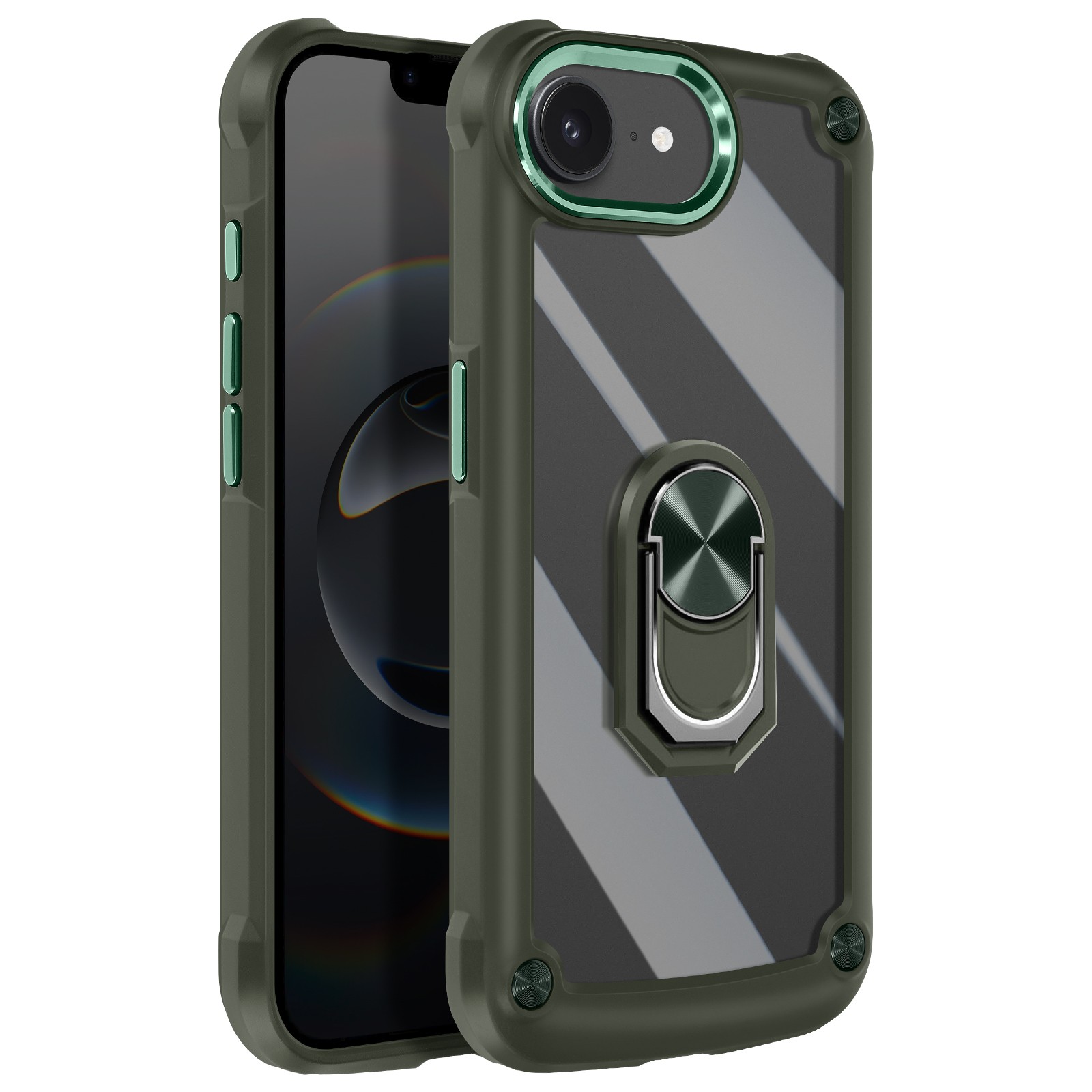 Coque iPhone 17e Verte Idéale pour les Vidéos et Transports Urbains