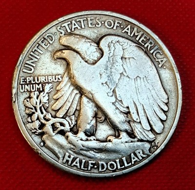 Alte Silbermünze für Sammler, ''USA'' - WALKING LIBERTY HALF DOLLAR 1941 - s/ss !!