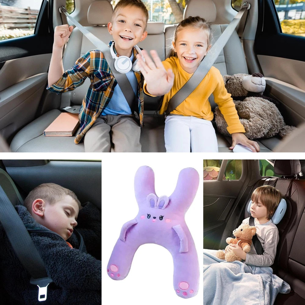 Travel Pillow Car Children Pillow Rear Sleeper Aid for Adults and Kids