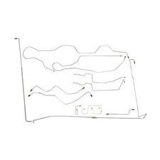 Brake Line Kit Complete 1997-02 Dakota 4wd Extended Cab Short Bed V8 Stainless