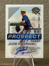2024 Panini Prospect Edition - Jacob Misiorowski #156 Holo Signatures (AU, RC)