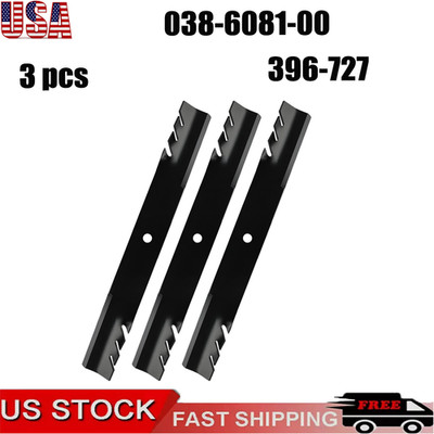 Rotary Mulching blades fits Bad Boy Mower 61'' Outlaw Renegade Rebel Rogue 61''