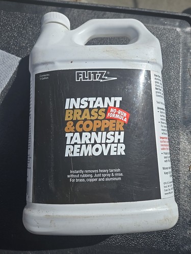 Flitz Instant Brass & Copper Tarnish Remover - 1 Gallon (BC 01810) - Foto 1 di 4