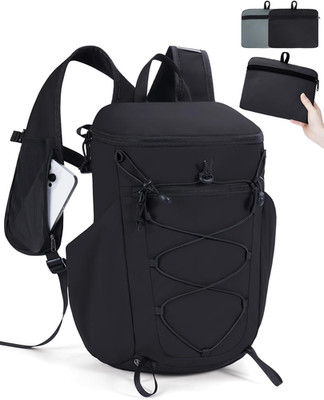 Lightweight Hiking Backpack, 20L Packable Water Resistant Daypack with Phone Poc