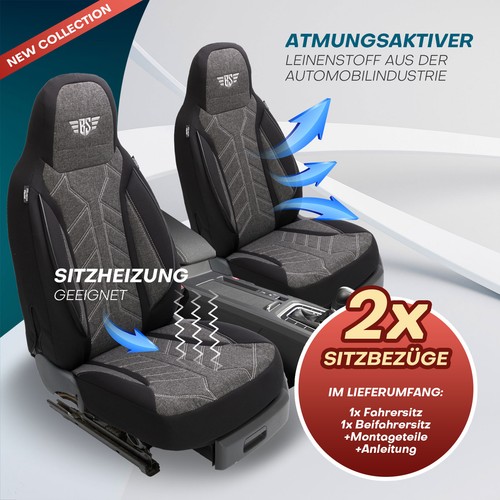 Coprisedili Pilot adatti a tutti i modelli MITSUBISHI | HERM | 12 colori - Foto 99 di 132