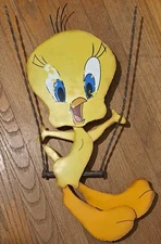 Vintage C JERE Metal Wall Sculpture Looney Tunes Tweety Bird Art SIGNED 24" 1998