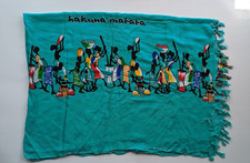 African Hakuna Matata Women's Beach Cover Up Bikini Wrap 59"x42" Green