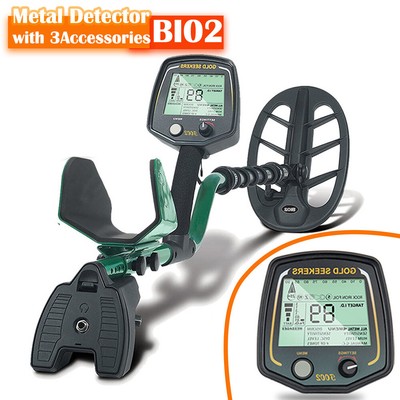 11inch LCD Deep Ground Metal Detector Gold Finder  Waterproof LCD Display