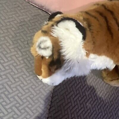 Vintage Plush Tiger Fao Schwartz Stuffed Animal 28” Toys R Vintage Plush Tiger Fao Schwartz Stuffed Animal 28” Toys R