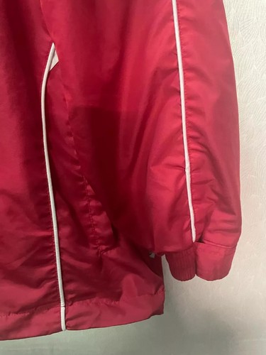 Samurai Sportswear Jacket Red Men's Hooded Half Zip Active Wear Size: Medium - Picture 3 of 11