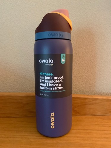 NEW Owala "Werewolf" 32oz Free Sip COLOR DROP Halloween *Glow-in-the ...