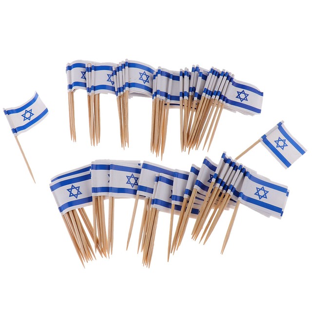 Flag Toothpicks Decorative Flag Toothpicks Party Food Decorations For 