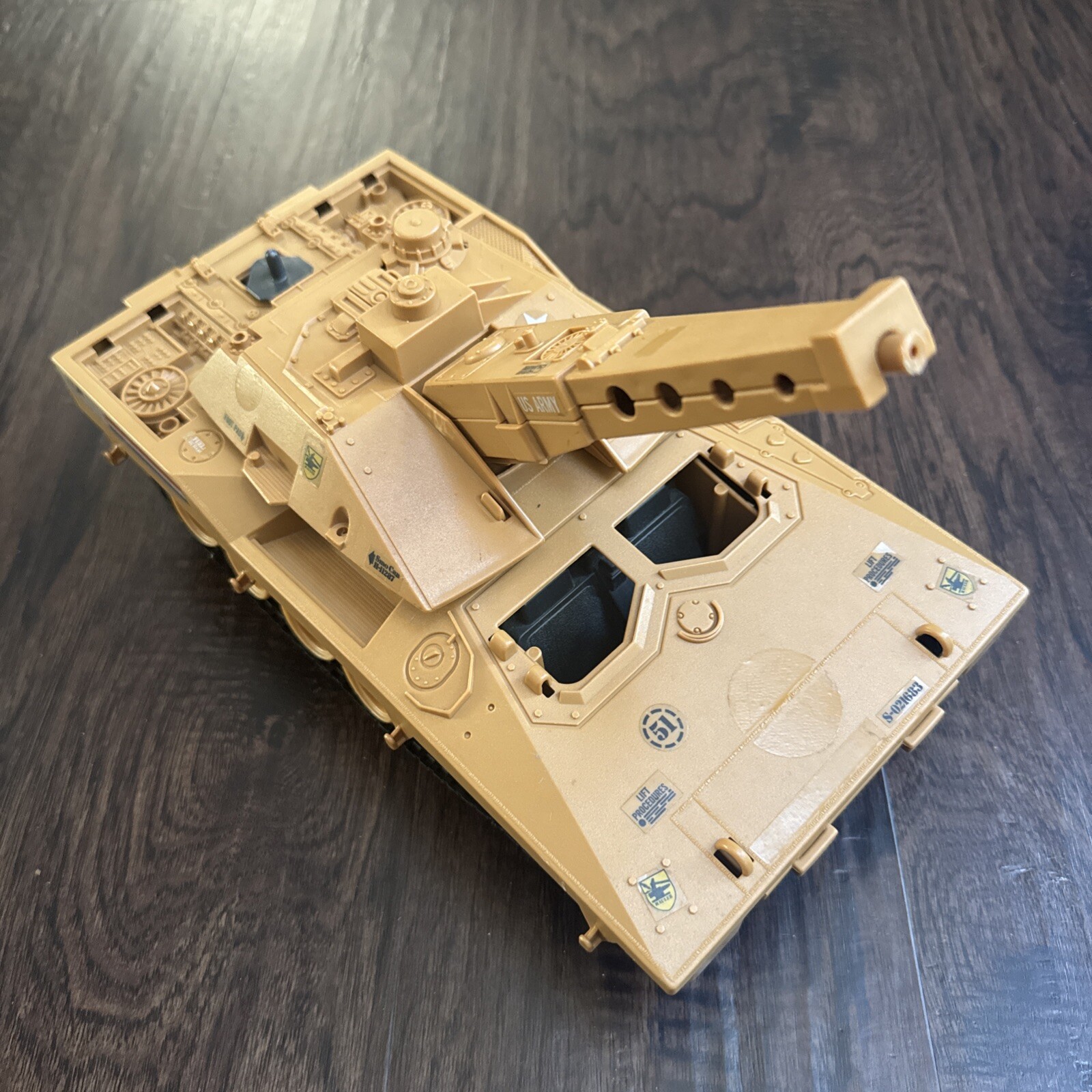 Vintage Hasbro G.I. Joe Mauler Tank 1985 United States Army Vintage Toy GI Joe