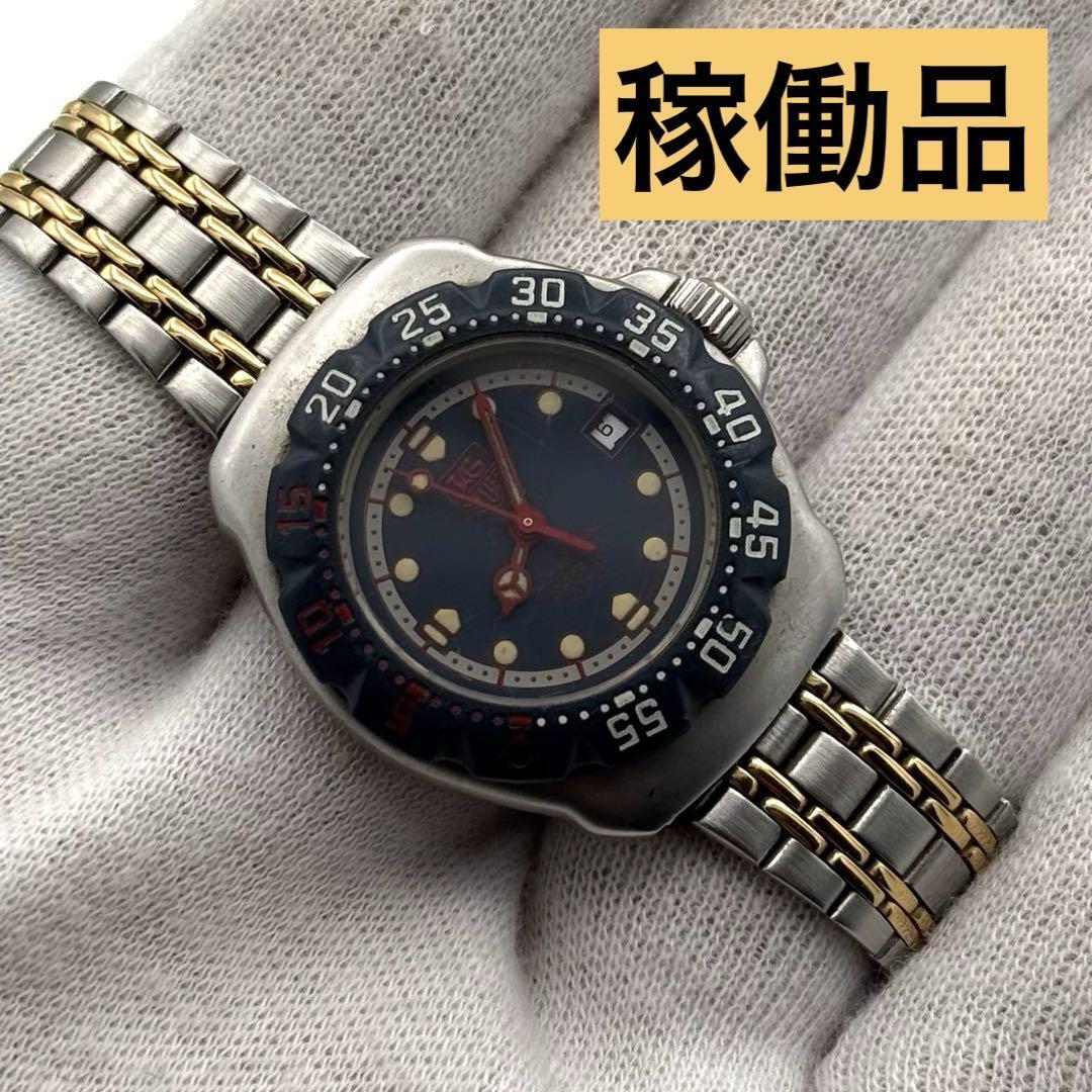 Tag Heuer Formula 1 Blue Quartz Mens Authentic Used Watch F0109743