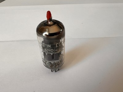 1 - Ultra RARE RED TIP Amperex ECC88 6DJ8 holy Grail Frame Grid D Getter 1958