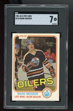 1981/82 O-PEE-CHEE #118 OPC MARK MESSIER 81/82  Graded SGC 7
