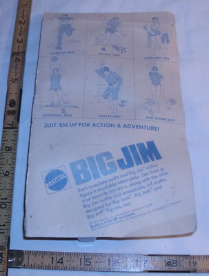 Big Jim - Série Sport - Tenue de Plongée en apnée (ref.8855) Mattel