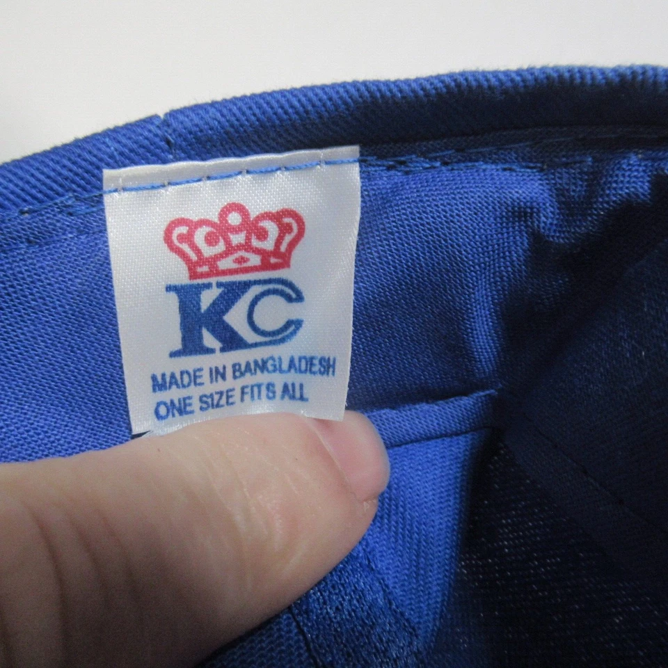 Vintage 80s Reserve Iron & Metal L.P. Hat Cap Snapback Blue OSFA - Image 3 of 3