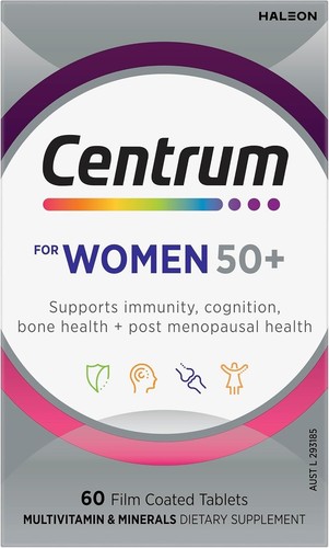 Centrum For Women 50+, Multivitamin with Vitamins & Minerals to Support Vitality - Picture 2 of 11