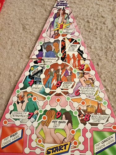 MANGRANGE LTD THAMES TV ROCK FOLLIES BOARD GAME - Picture 3 of 6