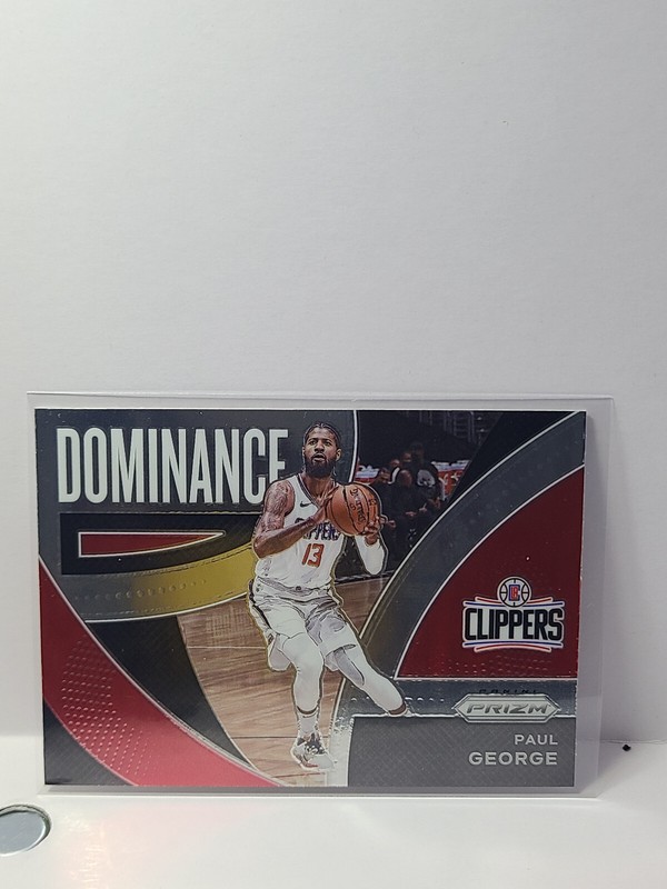 2021-22 Panini Prizm Dominance Paul George #7 Los Angeles Clippers