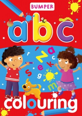 NEU A4 Kinder Jungen Mädchen ABC Malbuch Spaß Aktivität Lernen