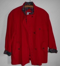 Mackintosh Of New England Lined Pure Wool Outer Collared Jacket, U/a 46ins L31in