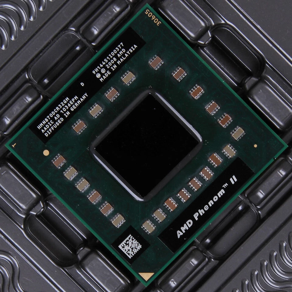 AMD Phenom II X3 N870 Processor 2.3 GHz HMN870DCR32GM Socket S1 1800 MHz - Image 4 of 4