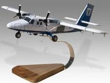 De Havilland DHC-6-300 Twin Otter Desk Wood Airplane New Model Large Scale 1/48