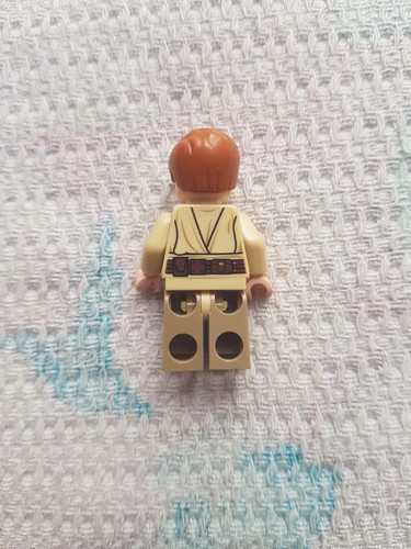 LEGO Star Wars Episodio 3 Obi-Wan Kenobi Gambe Stampate Marrone Scuro dal set 75040 - Foto 2 di 3