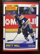 1990-91 Score Canadian #346 Brett Hull St. Louis Blues