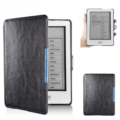 Cover Case For Kobo Glo 6''(Model:N613) eReader Ebook Flip Case with Sleep Awake