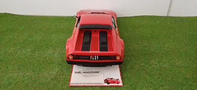 FERRARI 512 BB rouge échelle 1/18 fabrica CHRONO voiture miniature
